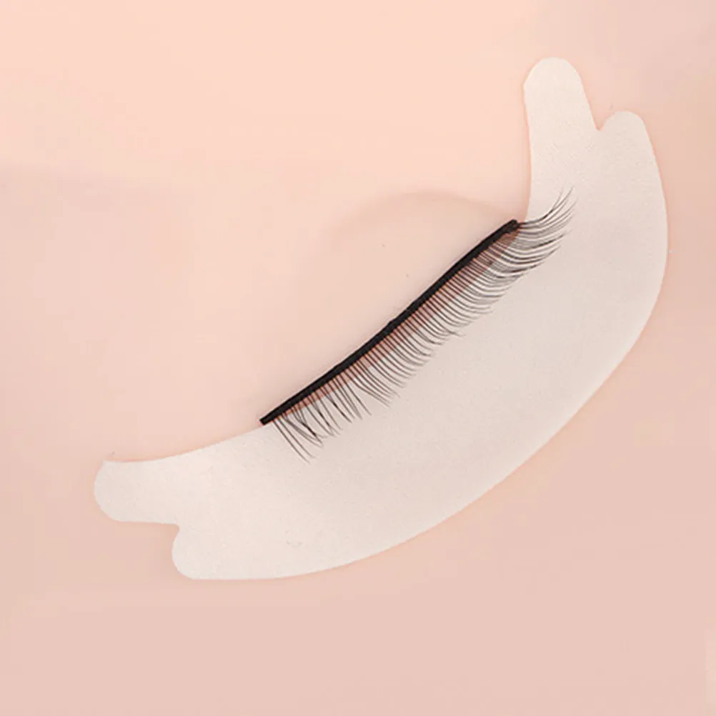 10Packs Eyelash Pads Soft Supple Foam Lash Extension Supplies for Eyelash Grafting Comfortable Hold Quick Makeup Setup
