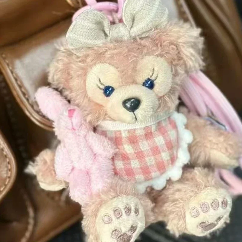 

Hot Selling Trendy Pink Cute Cartoon Bag Pendant Plush Teddy Bear Car Doll Pendant Fashionable Backpack Pendant