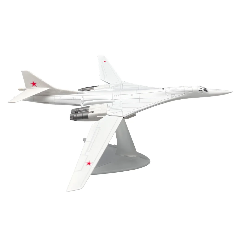 1:200 Scale Russian Tupolev Tu160 Tu-160 Blackjack Strategic Bomber Diecast Metal Plane Aircraft Model Children Toy Gift