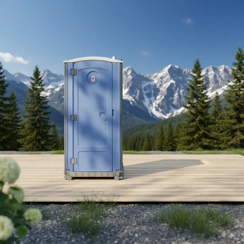 Eco-Friendly Mobile Toilet  Dry Toilet Public Outdoor Restroom Washroom Sandwich Panel Plastic Color