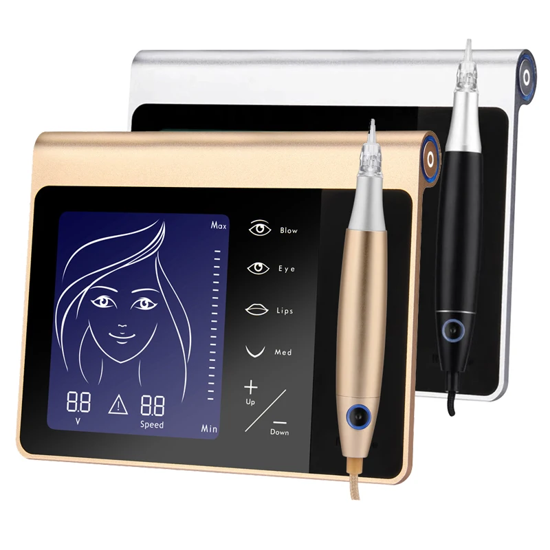 

Touch Screen PMU Tattoo Machines Dermograph Micropigmentation Machines Premium Charmant Permanent Makeup Digital Pen for Eyebrow