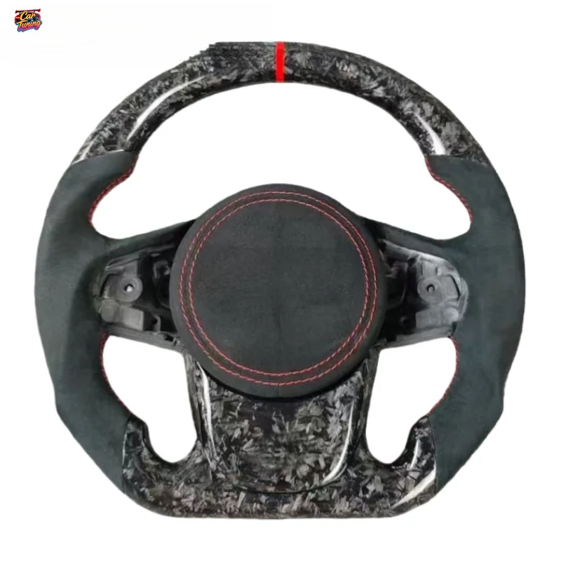 For Toyota GR Supra J29 A90 A91 Coupe Interior Upgrade Custom Handmade Forged Carbon Fiber Steering Wheel Without Airbag