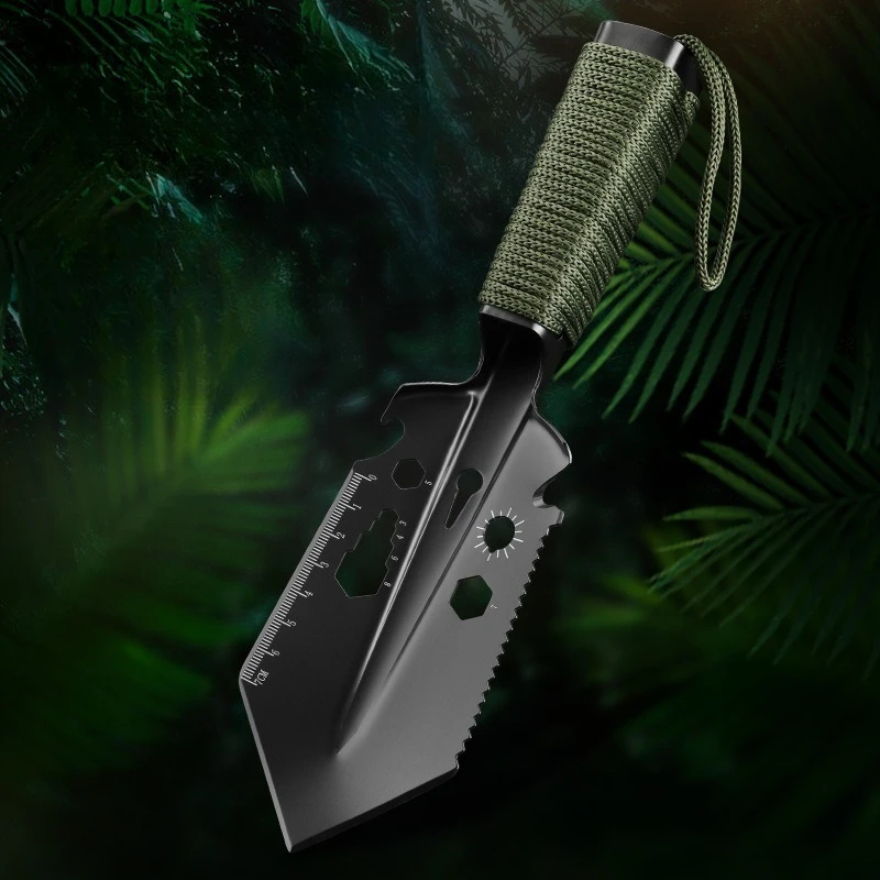 

Outdoor Hand Shovel Made of High Carbon Steel with Rope Handle Suitable for Camping/fishing/outdoor Adventure/garden Hand Tools