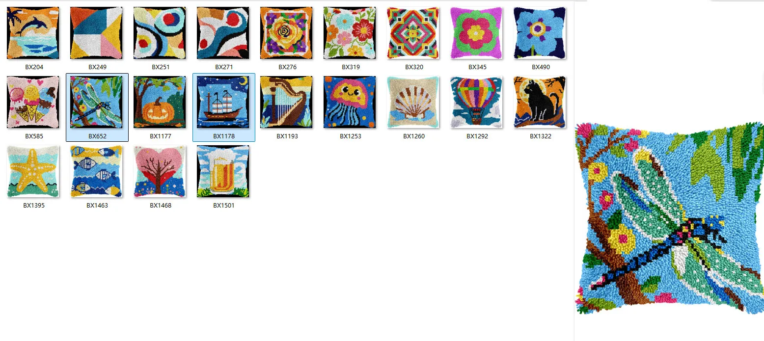 

Latch hook rug kits with Pre-Printed Pattern Cross stitch embroidery kit Footprint Carpet with your needlework Beer 2025