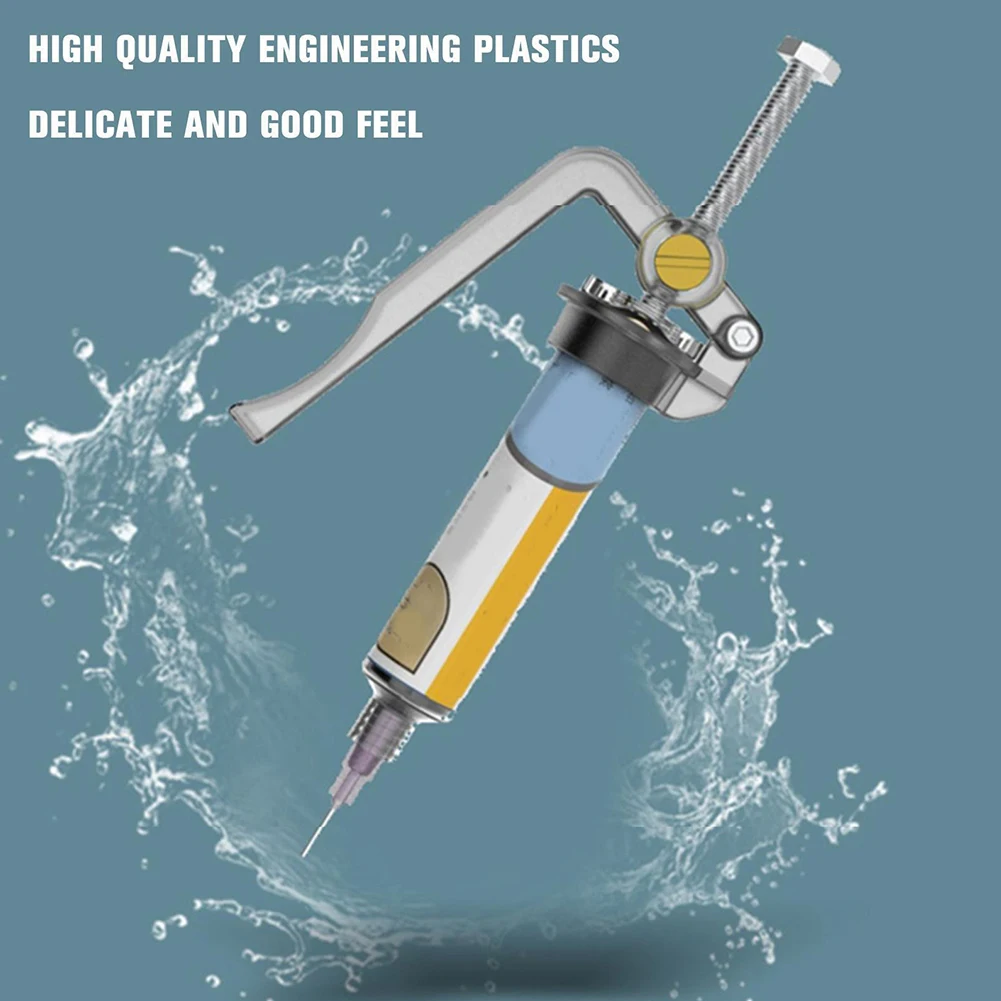 

Solder Paste Extruder Welding Green Oil Booster Propulsion Tool Flux Syringe Dispenser Circuit Board Soldering Tool Parts