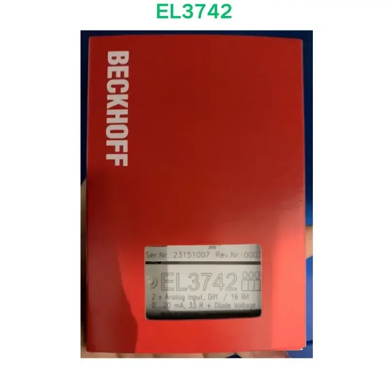 

New Beckhoff module EL3742