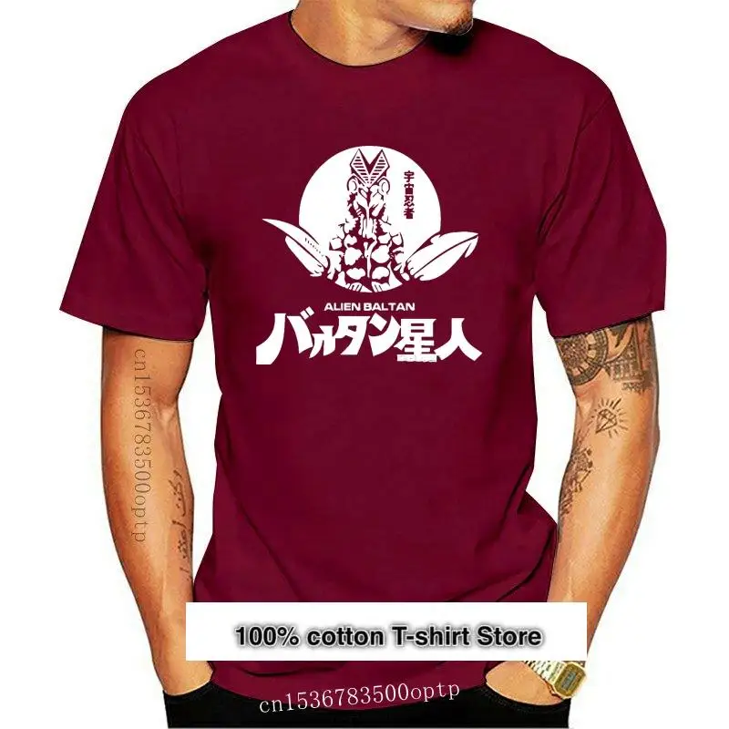 Camiseta de algodón para hombre, ropa de Alien Ba L Tan Bar U Tan Seijin Baltan Star-People Ultra Man, Manga Anime, Verano