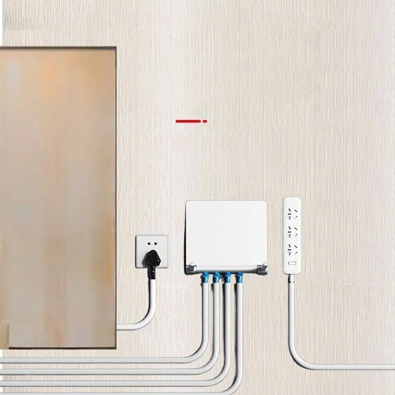 1PC 1/2/3/5/10m Wire Cords Covers Paintable Cable Concealer Cable Hider TV on Wall Wire Hiders Cable Management Cord Hider Wall view 5