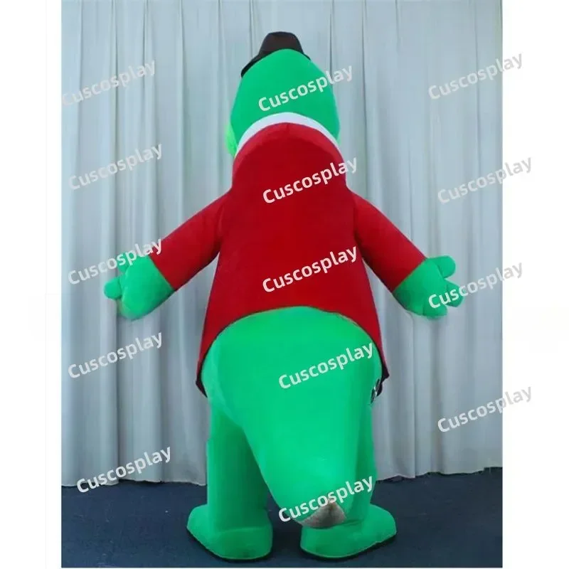 روسيا العملاق نفخ التمساح جينا زي التميمة الكبار الكرتون مضحك التمساح تأثيري ملابس هالوين عيد الميلاد فستان بتصميم حالم #6