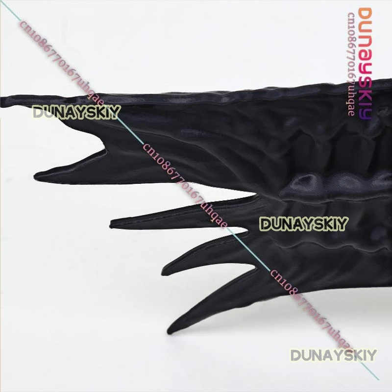 Dandadan Ken Takakura Ken Okarun Cosplay Mask Fight Mode Roleplay 3D Printed Prop Scary Black Outfit Halloween Party Accessories