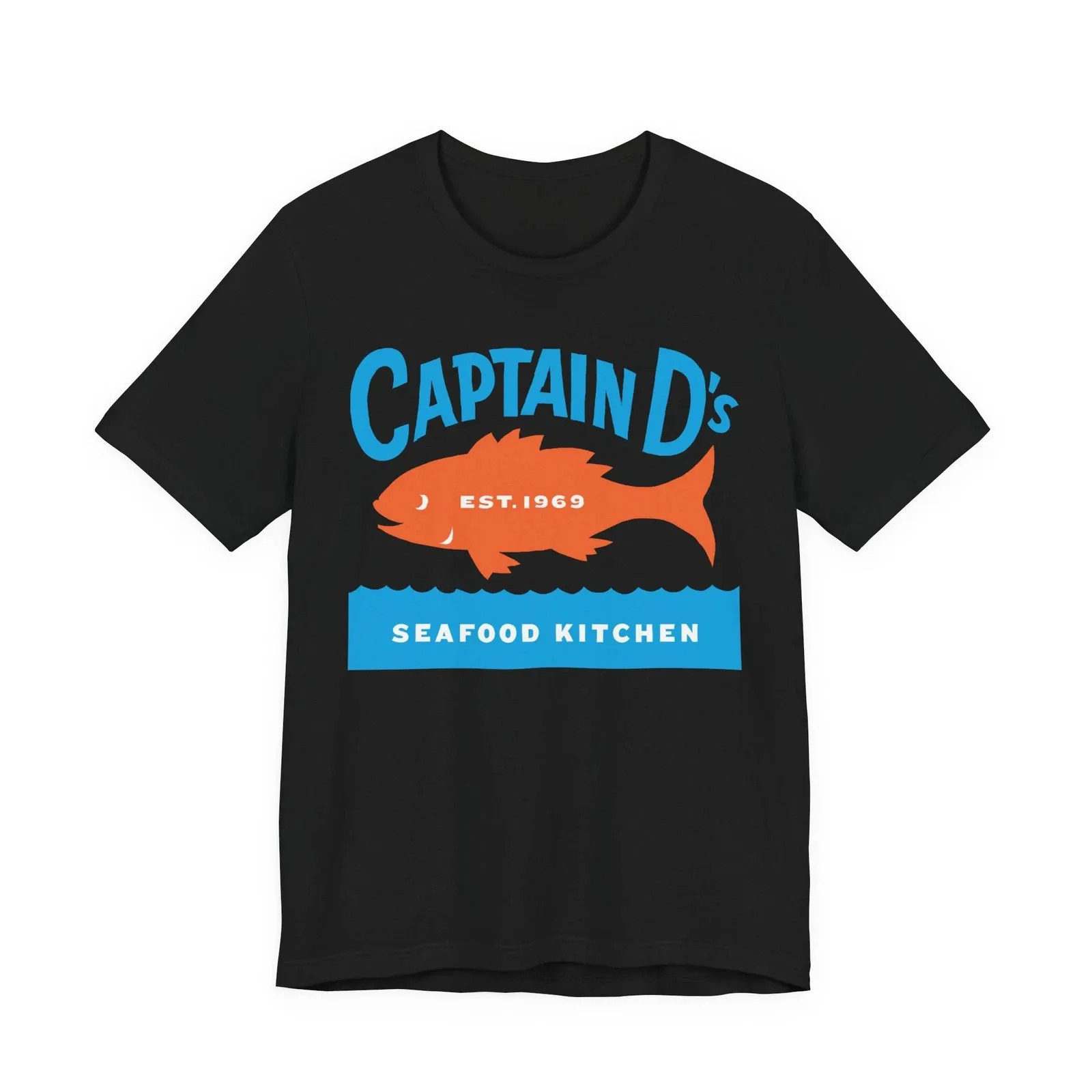 

Cute Seafood Design T-Shirt for Men and Women, Trendy US Style