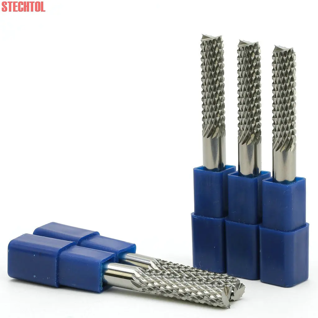 

8-12mm V-Shape Corn Endmill PCB Milling Cutter CNC Router Cutting Bit Tungsten Steel Carbide Tools for Wood Metal Circuit Board