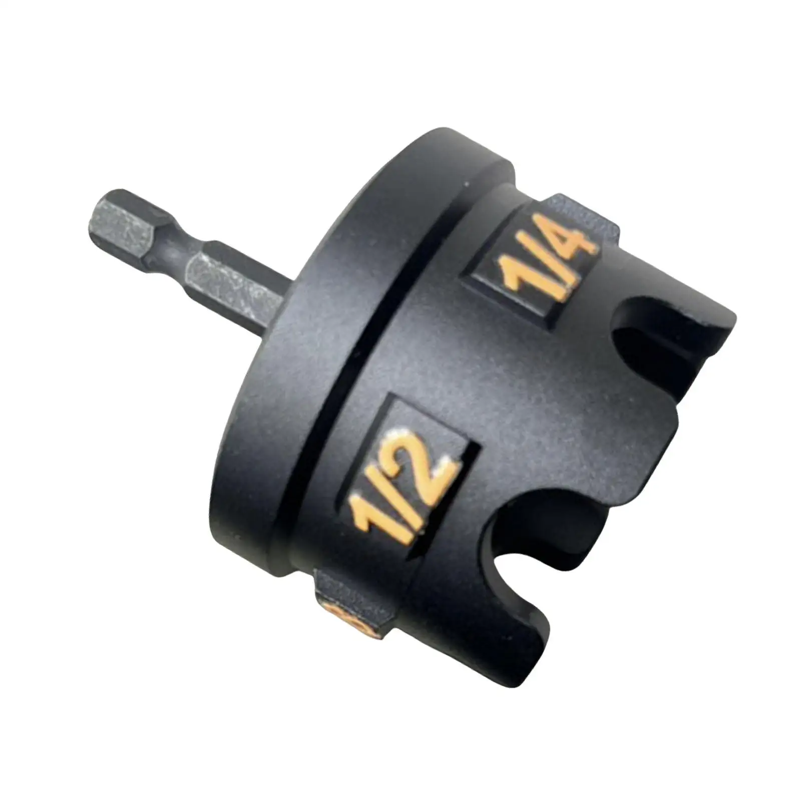 Nut Zipper Drill Attachment Portable Slotted Wing Drill Bit Socket Wrench Tool for 1/4