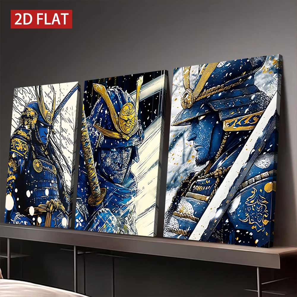 3 Counts Wooden Framed Canvas  - Japanese Lifestyle Japanese avis et prix