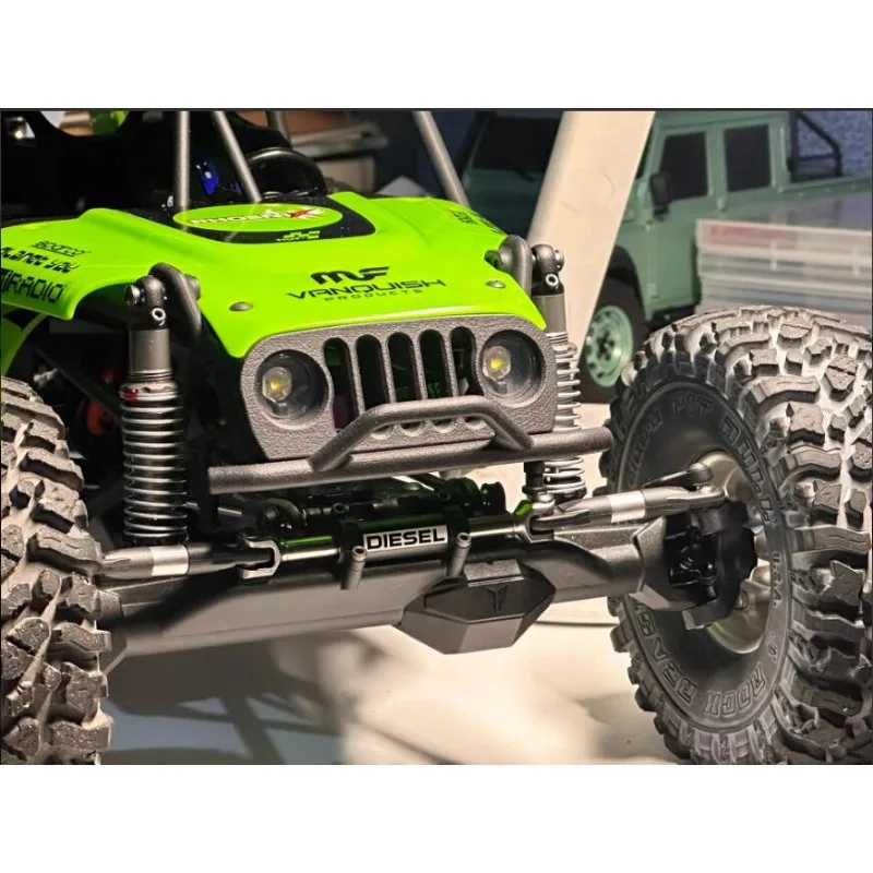 

Front Grille & Headlight for 1:10 VP H10 Optic RC Crawler, Nylon Printed, with Lights & Lens, Perfect Replacement Upgrade Parts