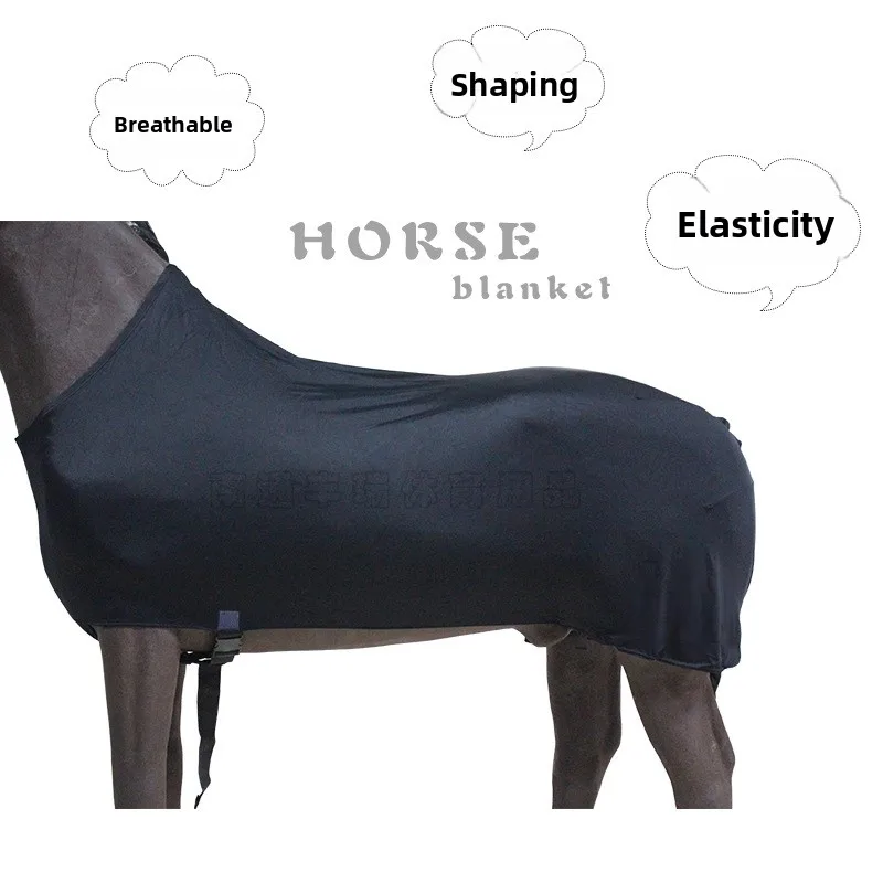 Genuine Elastic Lycra Horse Suit Shaped Sports Horse Suit Protective Mane Horse Tackle Factory Direct Sales