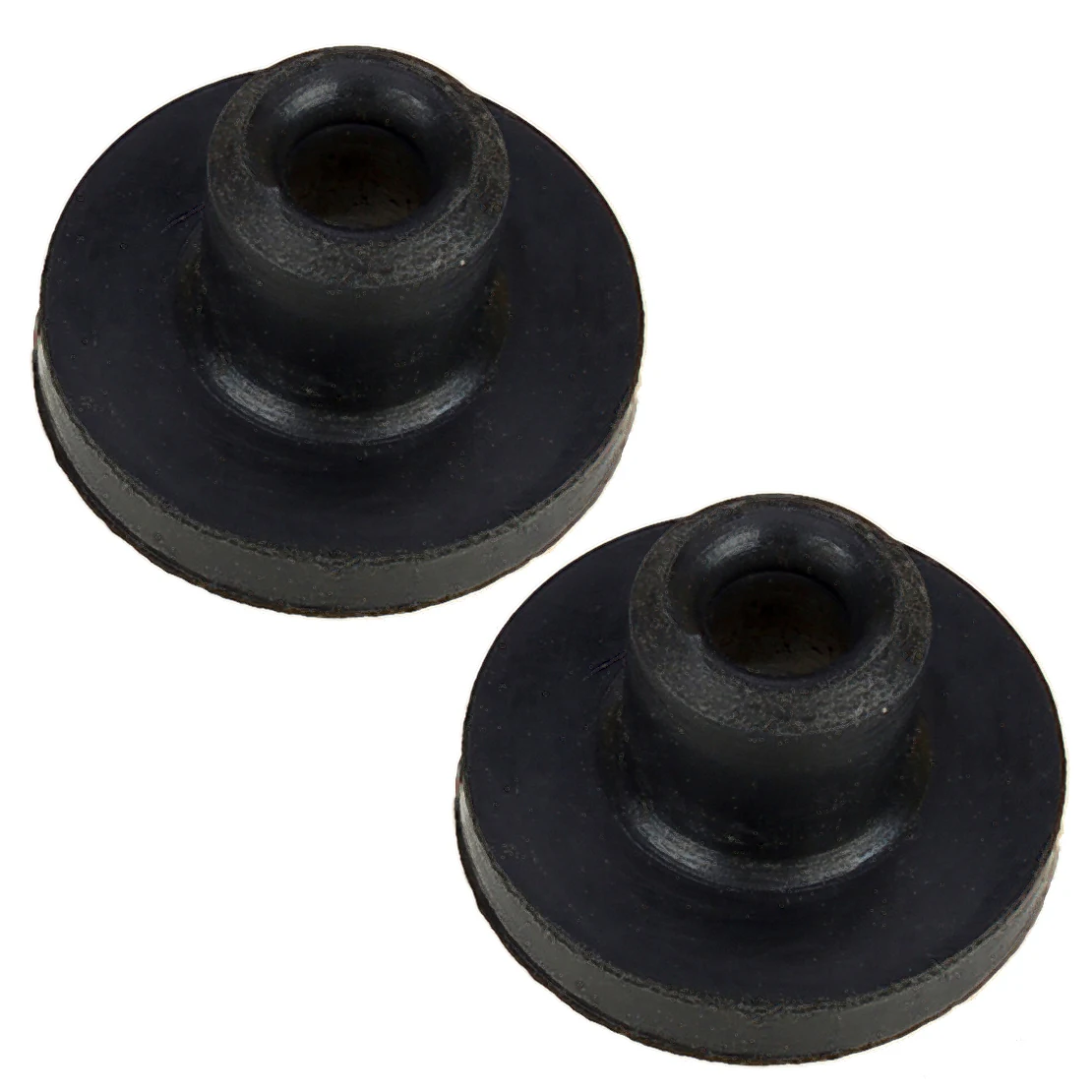 2pcs Black Rubber Windshield Washer Pump Grommet 1239973681 89633021673 Fit for Mercedes-Benz GM Audi BMW Volkswagen