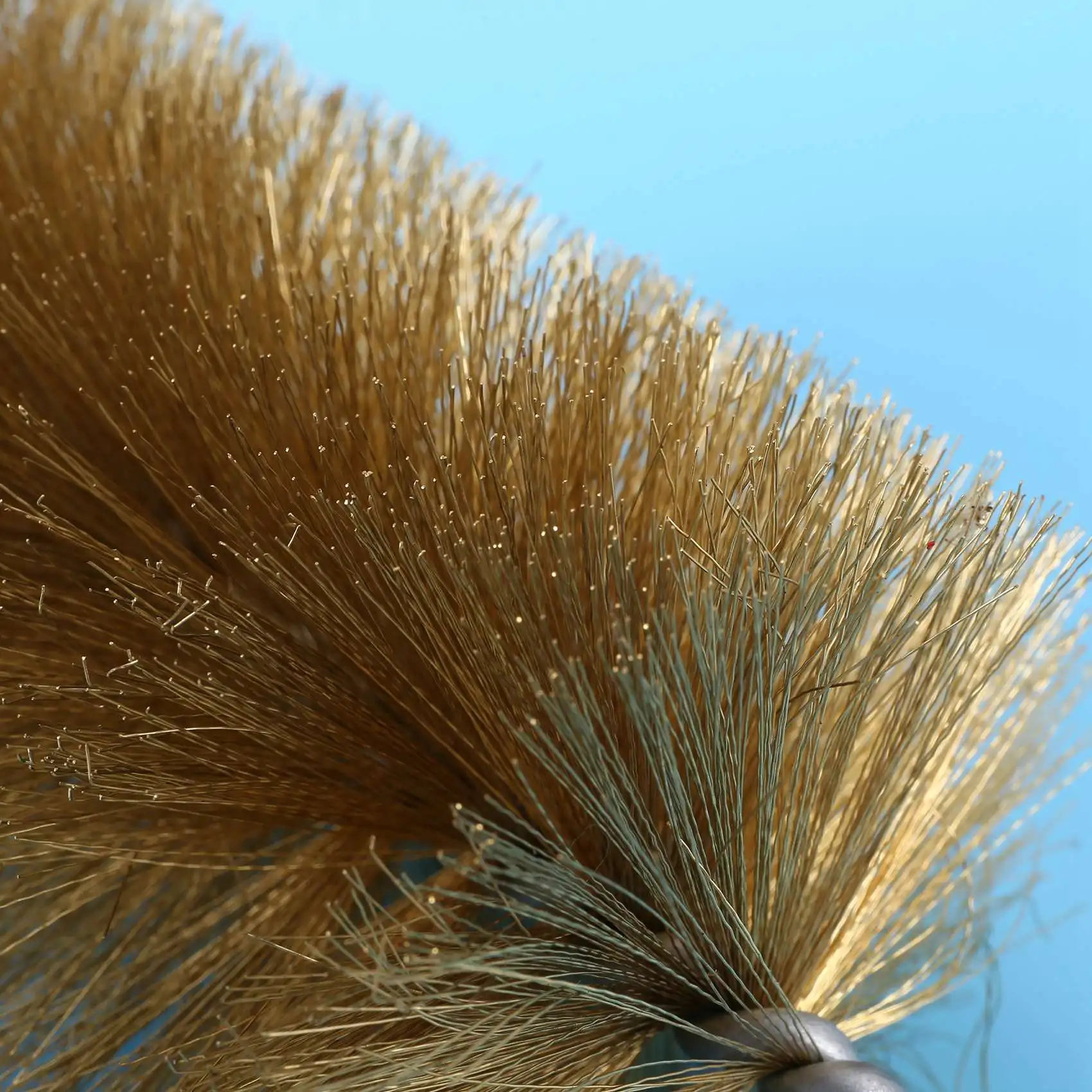 A84E-2X Copper Wire Pipe Tube Chimney Cleaning Brush 60Mm Dia