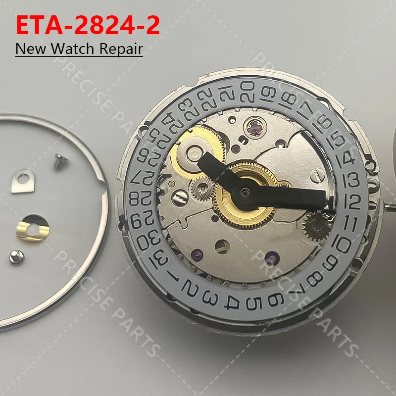 Chinese Seagull 2824 Movement Code V8 Watch Accessories Newly Replaced Swiss ETA2824-2 Movement Without Carving