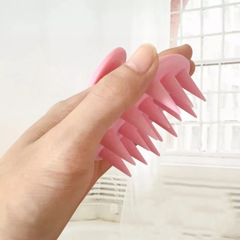 فرشاة الشامبو للعناية بفروة الرأس ، مدلك فروة الرأس