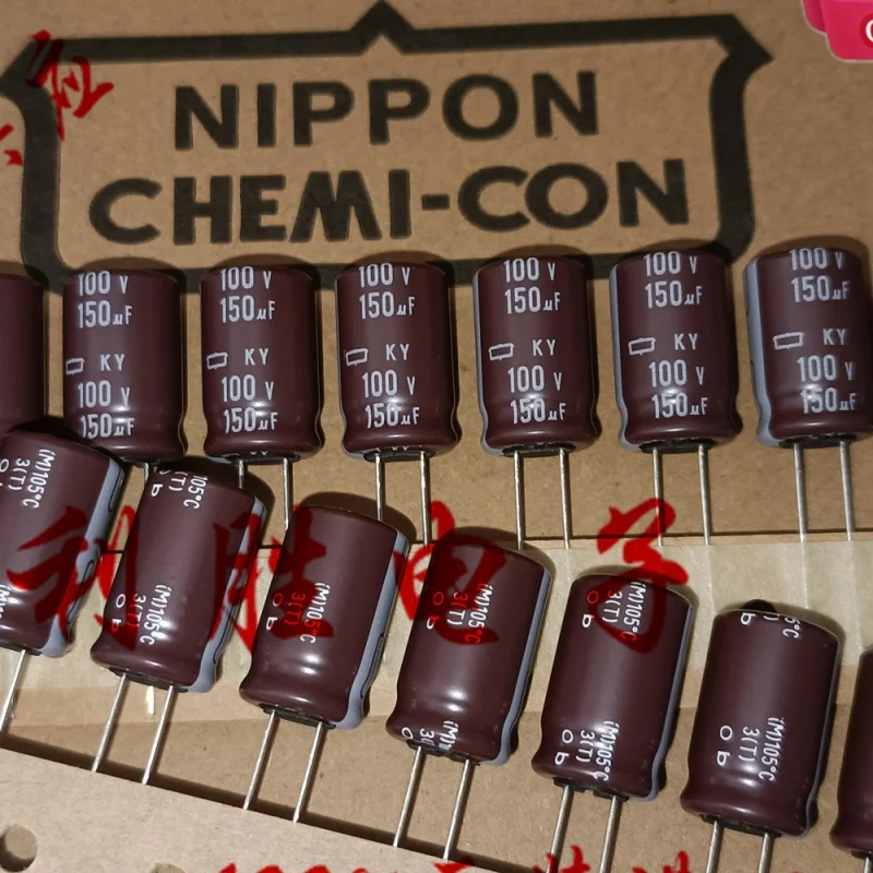 10pcs 150UF 100V Black Diamond Capacitor 100V 150UF สูงความถี่