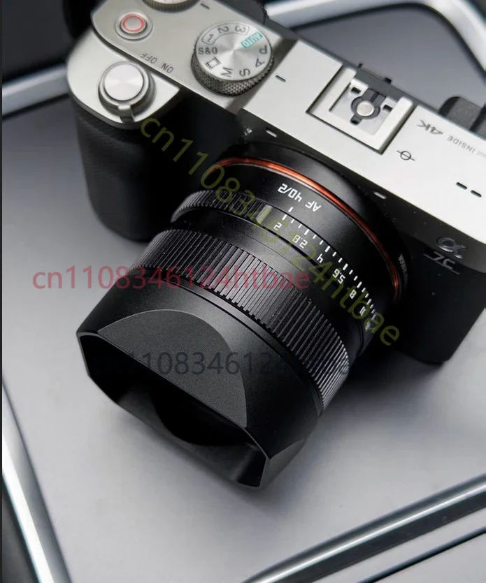Metal Lens Hood+Cap For TTArtisan AF 40mm F2.0 Full Frame Auto Focus Prime Lens