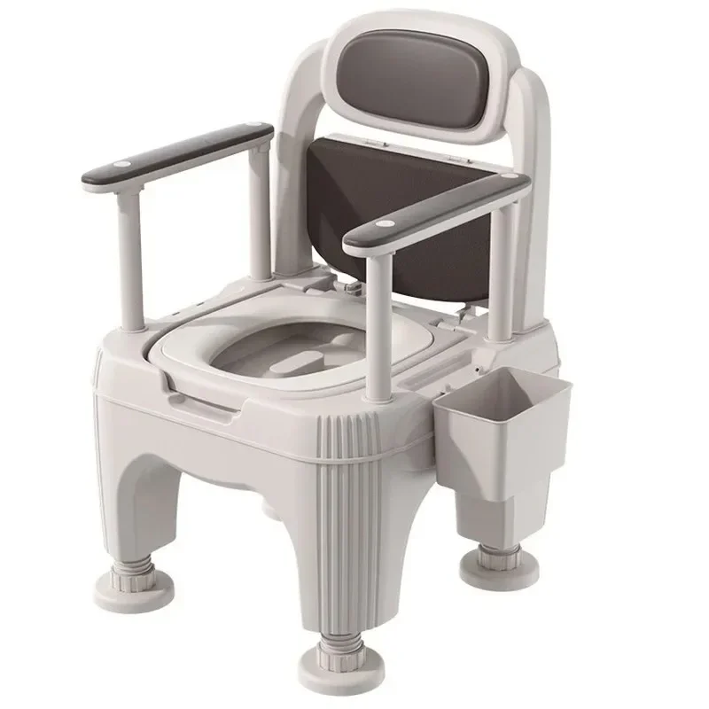 Adult mobile toilet elderly toilet chair pregnant women indoor toilet plastic deodorant potty urinal stool