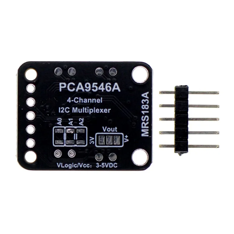 PCA9546 4-Channel I2C Multiplexer Module with 4-Pin JST Connector I2C Bus Expander, Address Conflict Solution, Hot Swap Support