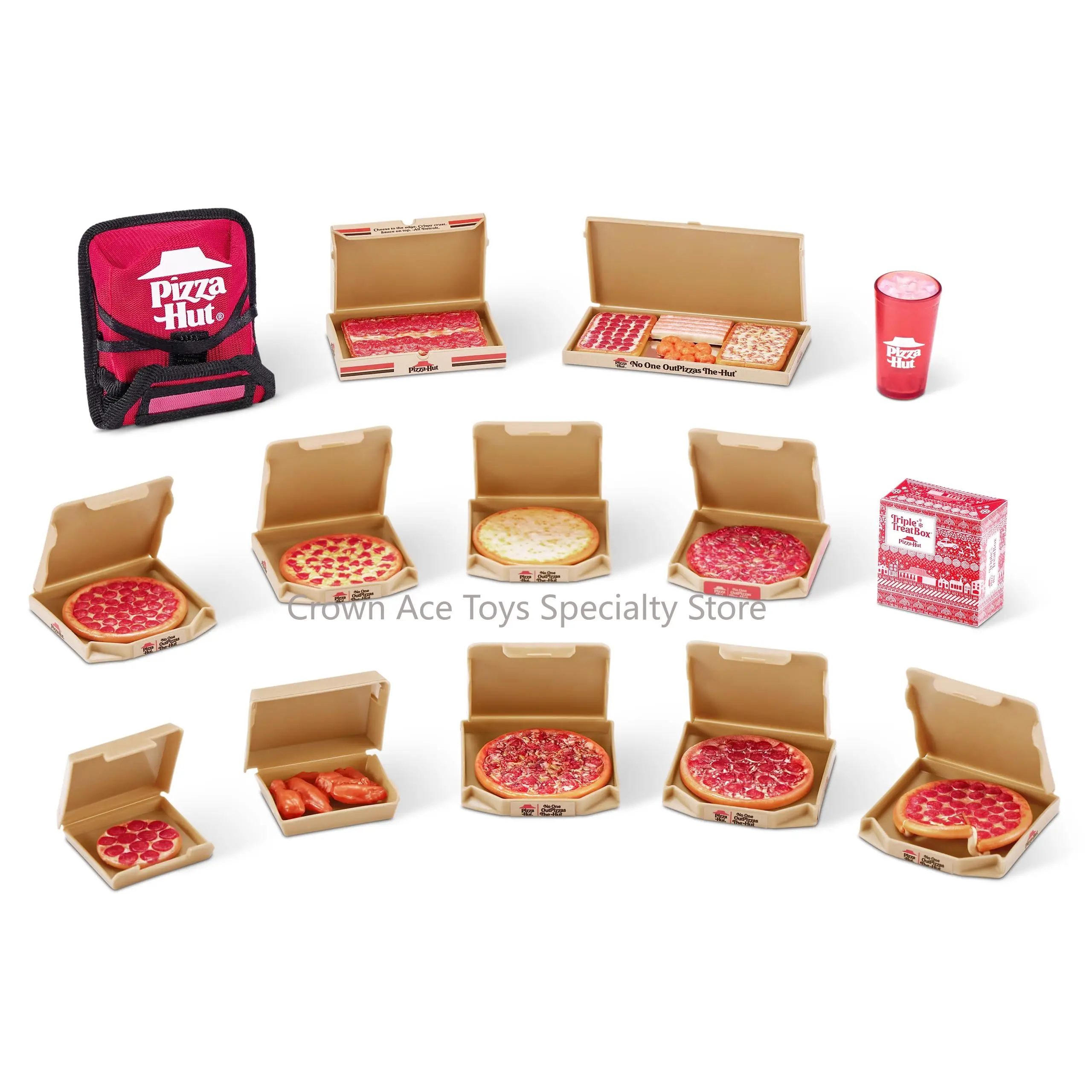 In Stock ZURU Mini Brands Foodie Series 2 Real Miniature Fast Food Brands Collectible Toy, 5 Mystery Brands Toys Holiday Gifts