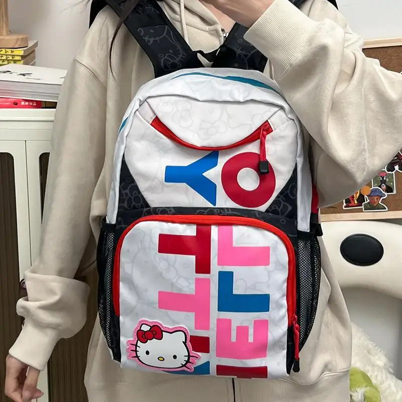 

Cute Cartoon Hello Kittys Schoolbag Backpack Two Thousand and Twenty-Five New Good-Looking High-Capacity Fashion Festival Gift