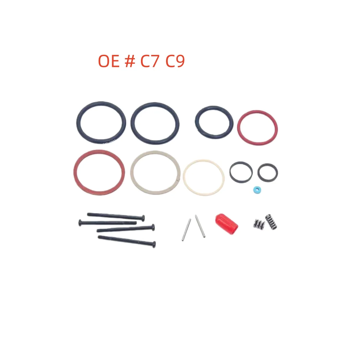 

high quality C7 C9 Diesel HEUI Injector Nozzle Repair Kits Internal External Overhaul Kit for CAT ﻿