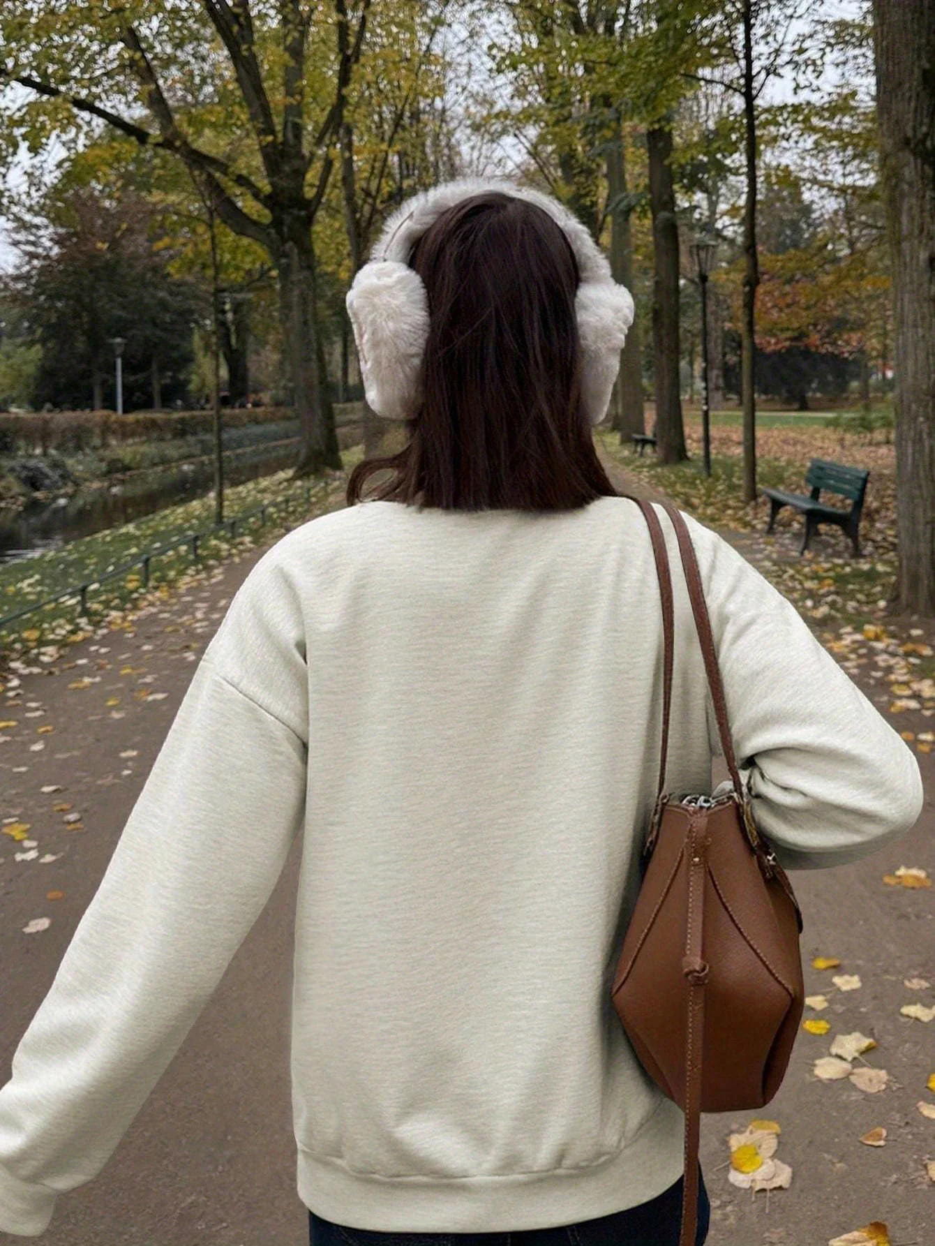 Herfst- en wintercasual en modieus damessweatshirt met capuchon en voering, trick or treat-outfit, comfortabele trui