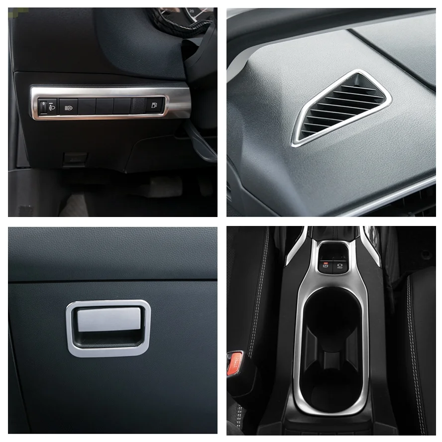 

For Toyota Corolla 2019- 2022 Accessories LHD Gear Water Cup Panel Head Light Glove Box AC Outlet Vent Frame Cover Trim