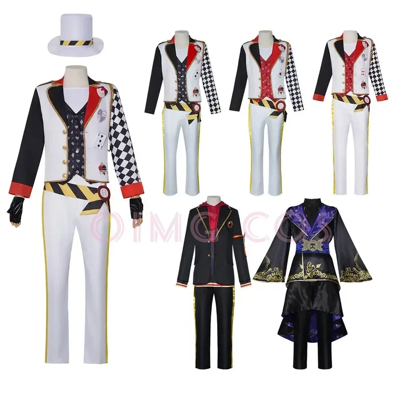 

Twisted Wonderland Ace Trappola Косплей Костюм Deuce Взрослый Карнавальная Униформа Trey Аниме Хэллоуин Cater Party Костюм Женская Игра