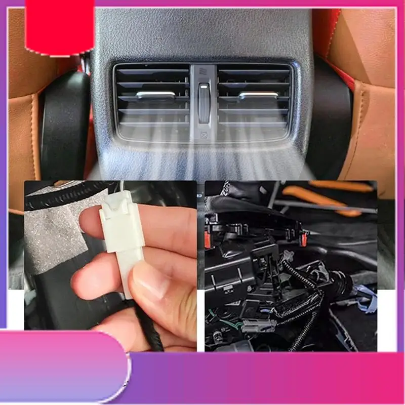 

For Toyota RAV4 2013-2018 Rear Air Conditioning Outlet Armrest Box Interior Air Vent-Y79A