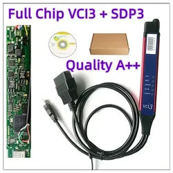 Full Chip VCI Quality 2024 OBDII Scanner wifi for VCI-3 SCAN Trucks Heavy Duty Diagnostics VCI 3 Wifi Wireless Diagnostic Tools