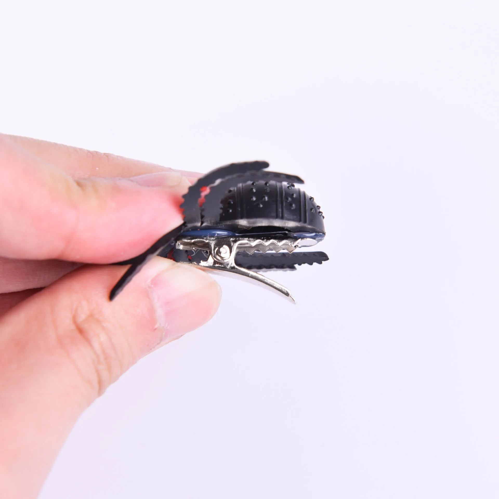 April Fool's Day Spoof Toys Halloween Simulation Spider Hairpin Funny Party Decoration Props Red Eyes Spider Headwear