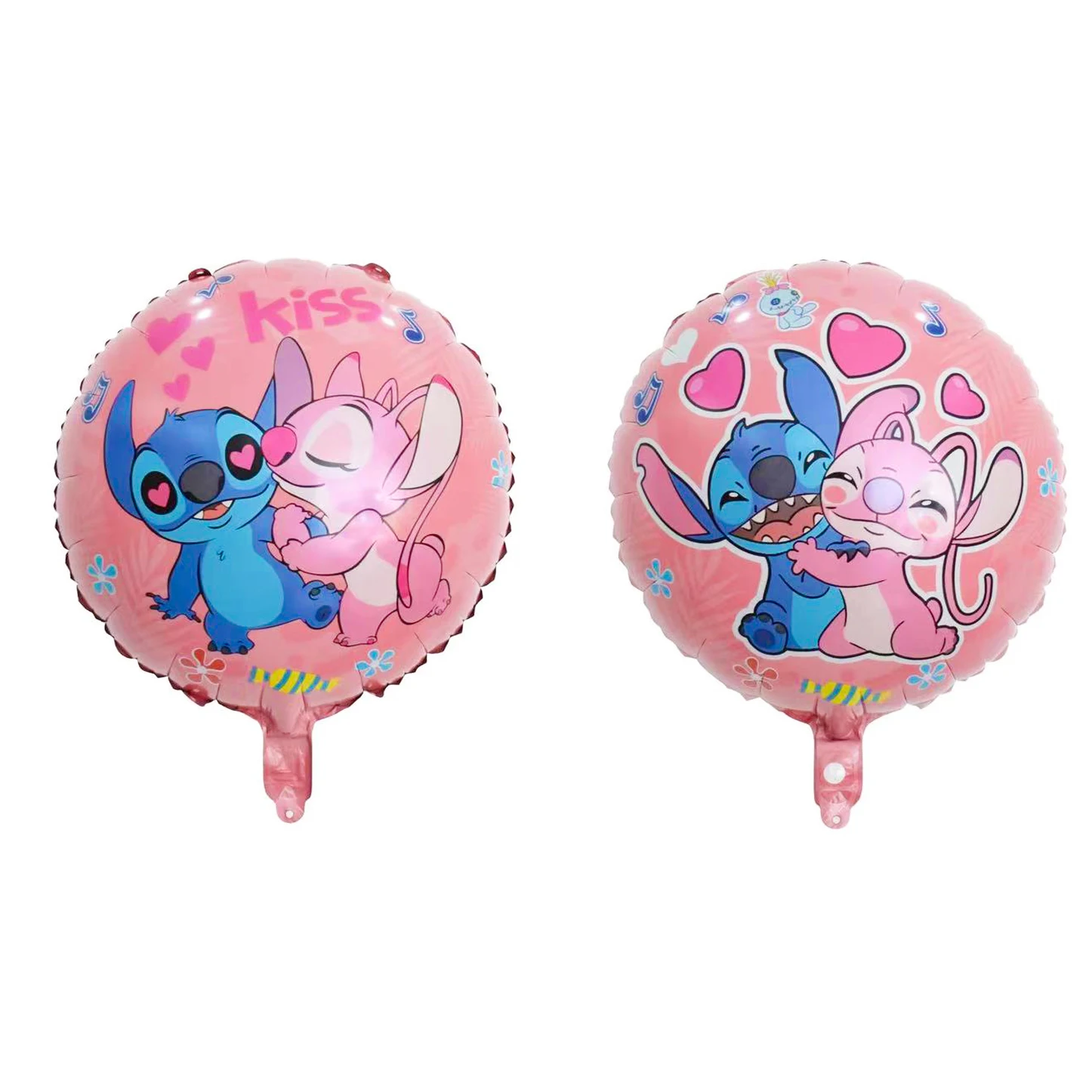 Disney Stitch Balloons Lilo & Pink Stitch Cartoon Birthday Party Decoration Stitch Latex Balloons Set Toy Kids Xmas Gift