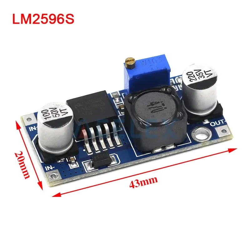 3A Voltage regulator lm2596 LM2596S DC-DC 3-40V adjustable step-down power Supply module XL6009