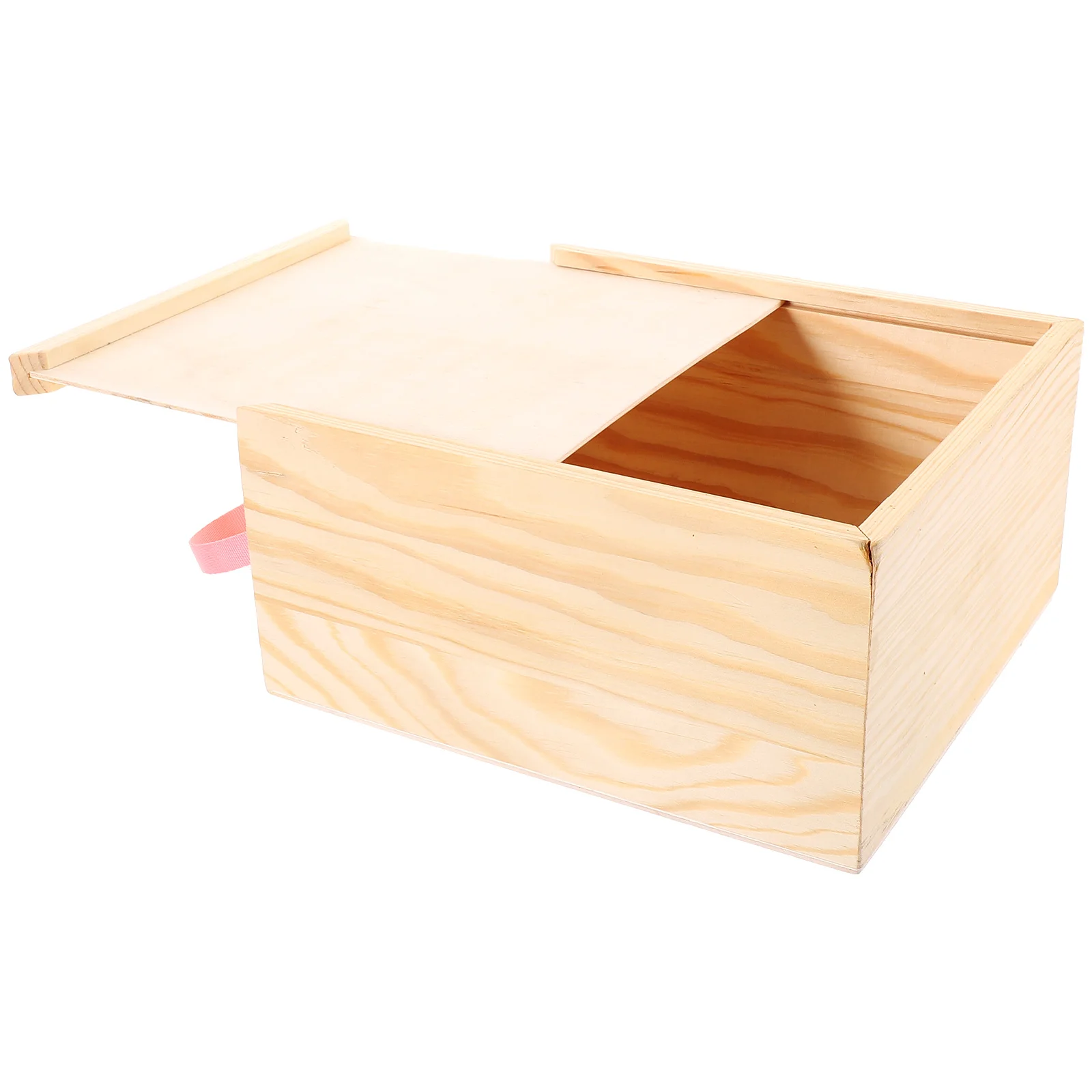 

Wooden Gift Box Vintage Jewelry Case Earring Storage Decorative ganizer Trinket Box Large Capacity Safe Reusable Wooden Material