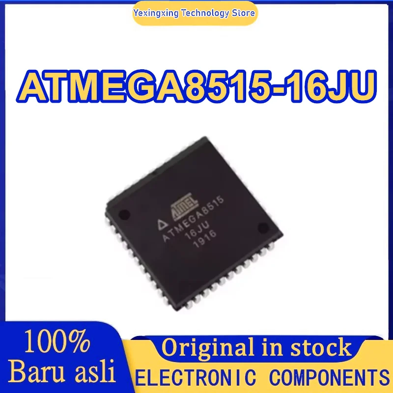 ATMEGA8515-16JU ATMEGA8515-16J ATMEGA8515-16 8515-16JU ATMEGA8515 ATMEGA ATMEG ATME ATM AT IC MCU Chip IC MCU Chip PLCC-44