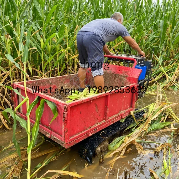 A3 agricultural crawler walking chassis all-terrain orchard climbing king small  crawler creeper truck