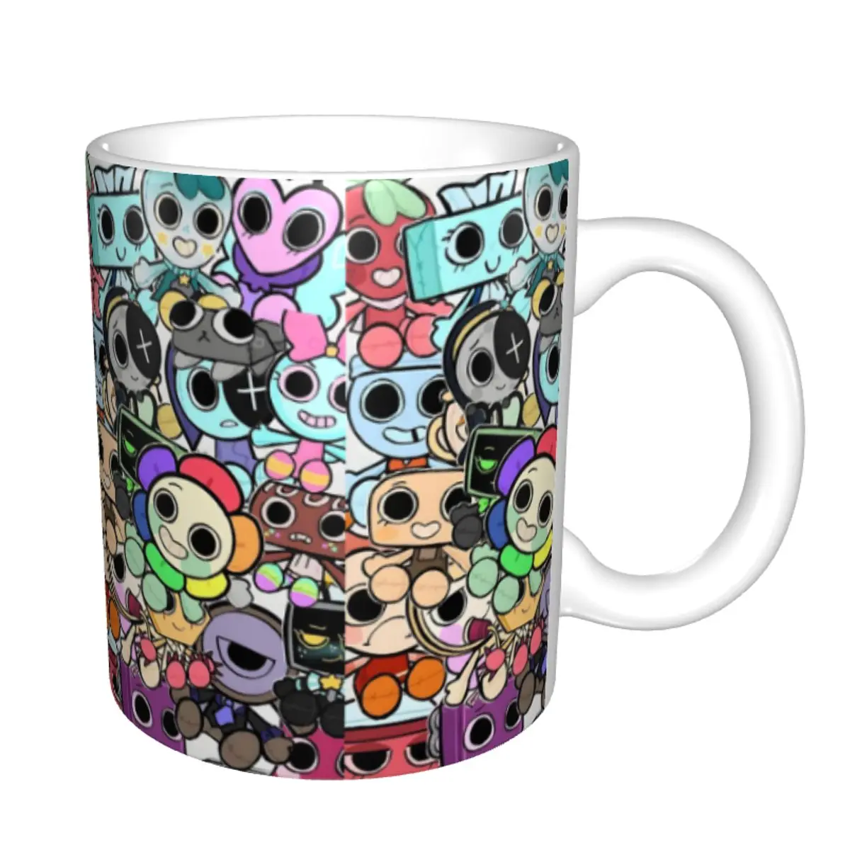 Custom DIY Dandys Cartoon World Ceramic Mug Coffee Cup Creative Gift