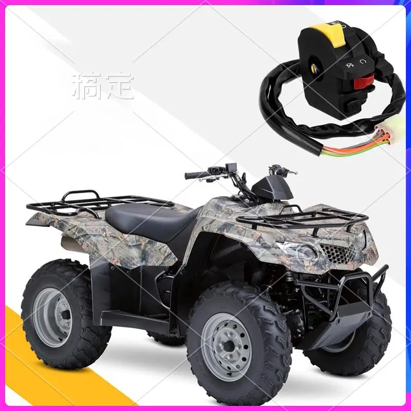 

AR-New High Quality Motorcycle Handlebar Start-Stop Headlight Switch 37400-27H00 For ATV Ozark 250 LT-F250 2002-2014