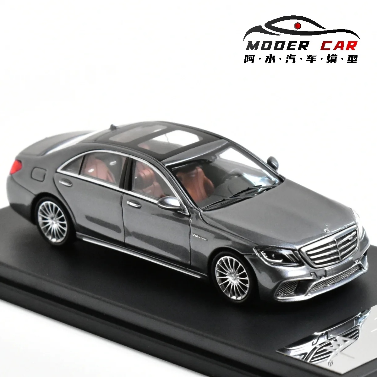 KING MODEL KM 1:64 S65 W222 Cadeaus voor tieners Diecast modelauto