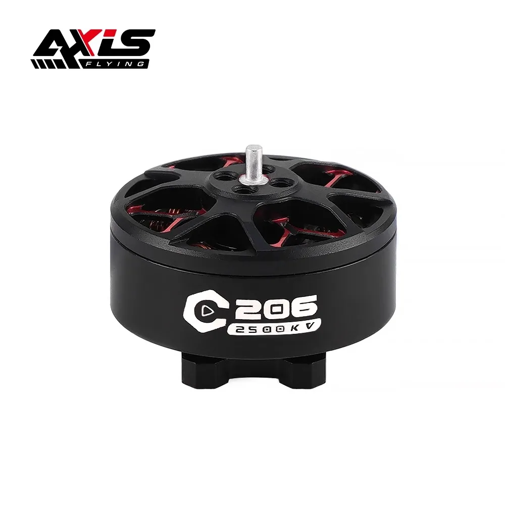

AxisFlying C206 2006 Бесщеточный двигатель 1960KV/2500KV 6S — вал 1,5 мм (1 шт.)