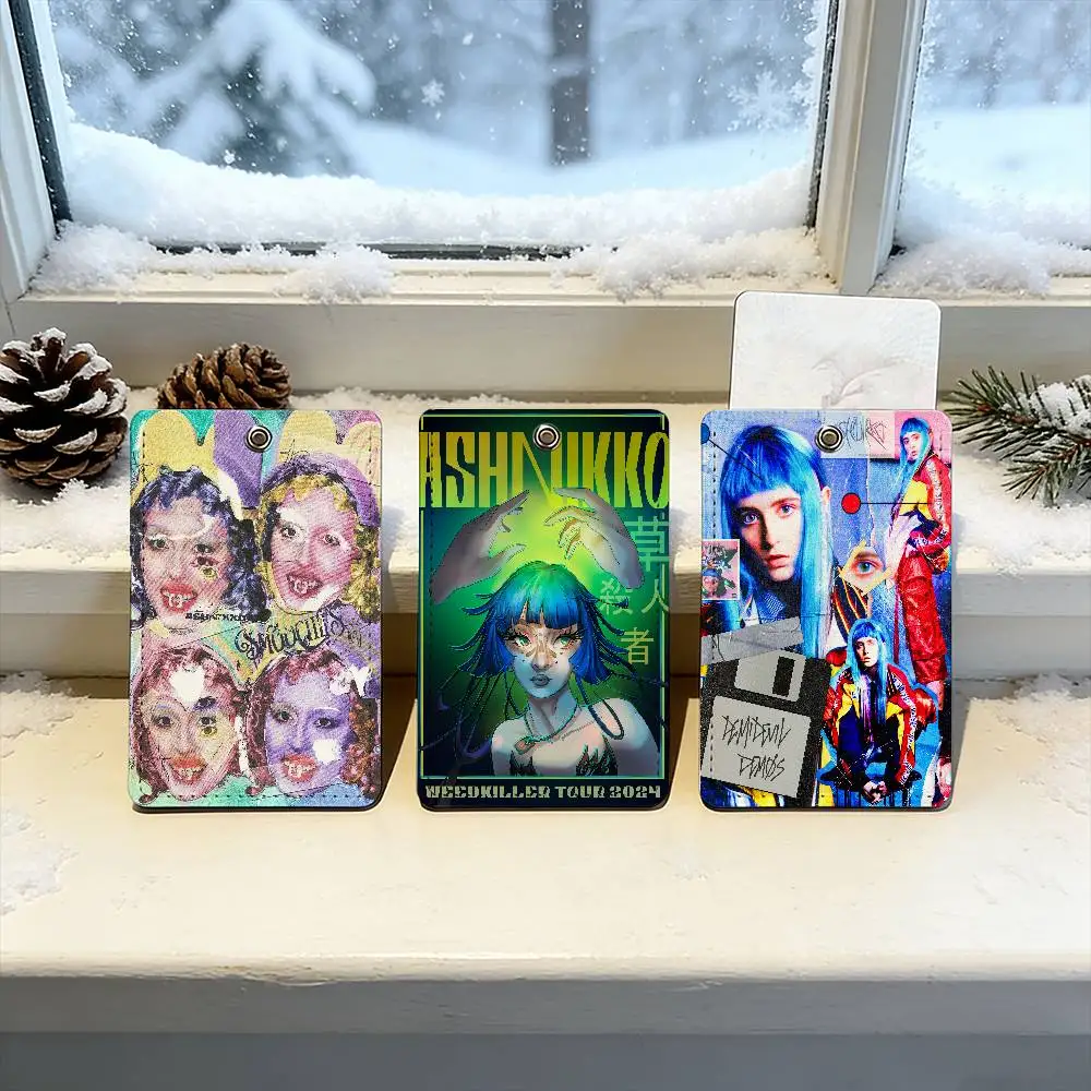 

Держатель для карт Ashnikko Rapper для ежедневных поездок, проездных билетов, защита для карт доступа, подходит для ежедневного использования.