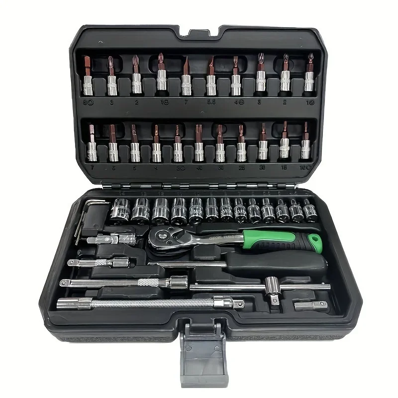 

On-board tool batch quick connector ratchet wrench machine auto repair combination sleeve