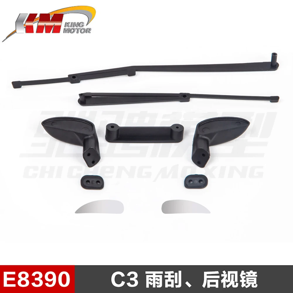 48 Thor KM Rally 3 1:7 Original Accessories E8390 Wiper and Rearview Mirror Suitable for Explorer Citroen C