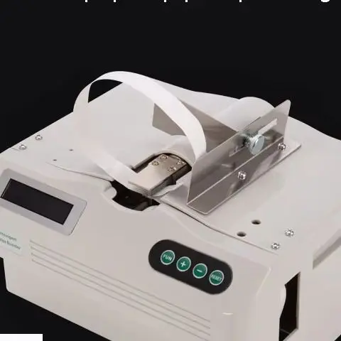 

Banknote Tying machine Intelligent Induction Strapping machine 220V/110V Hot Melt Paper Belt Binding Machine